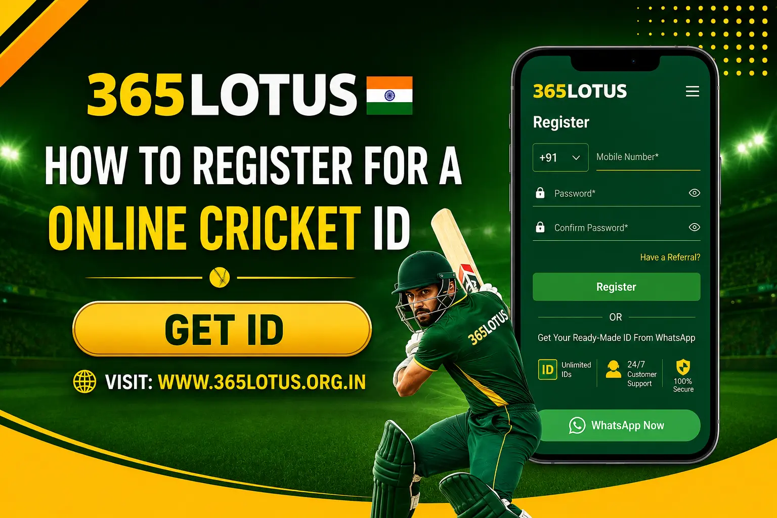 Online Cricket ID